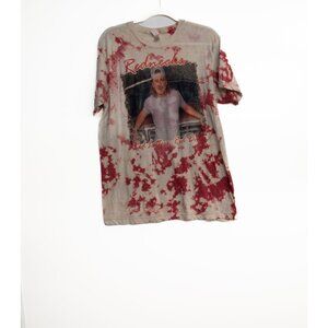 Rednecks Red Letters Red Dirt Graphic Tee Tie-Dye Design Unisex Size L